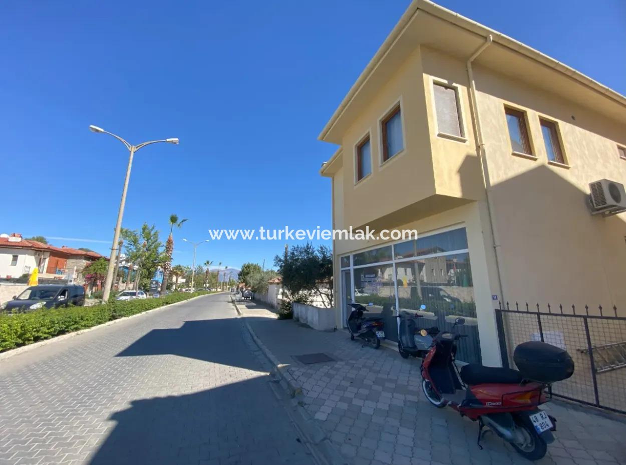 Flat For Rent In Dalyan 1+1 On The Main Road (Kda12)