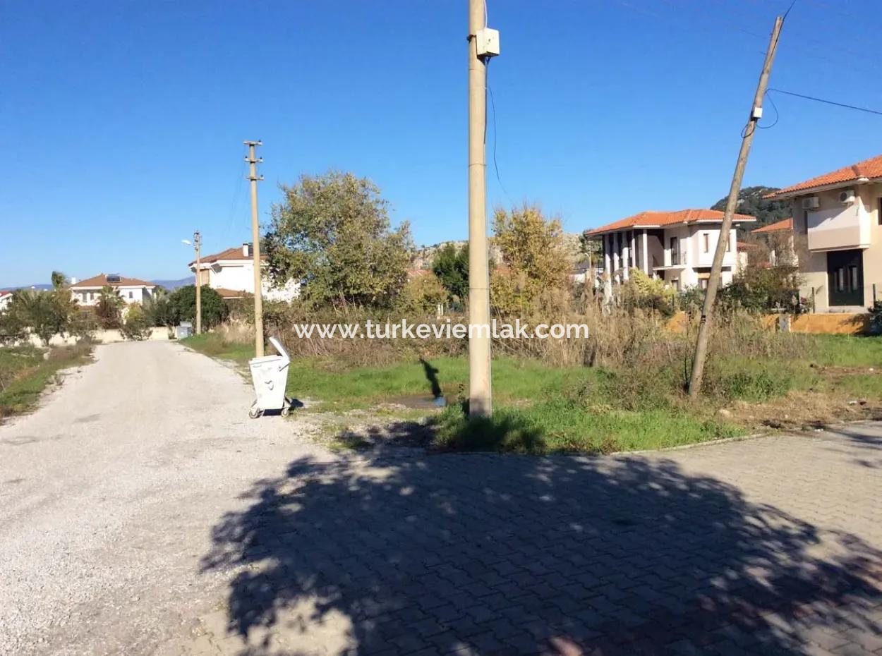 Land With Villa Zoning For Sale In Dalyan (Da03)