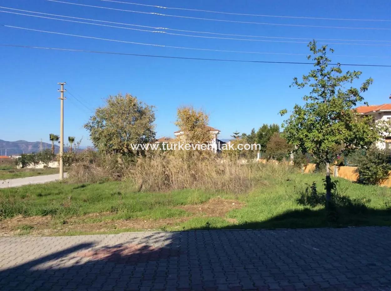 Land With Villa Zoning For Sale In Dalyan (Da03)