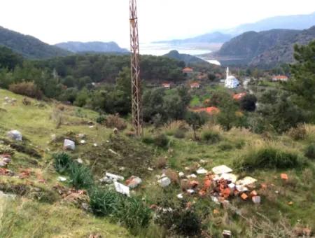 1300 M2 Field For Sale In Dalyan Gökbel With Sea And Lake Views (Gba02)