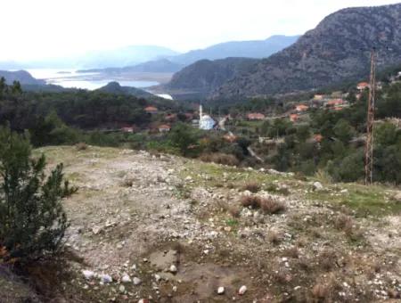 1300 M2 Field For Sale In Dalyan Gökbel With Sea And Lake Views (Gba02)