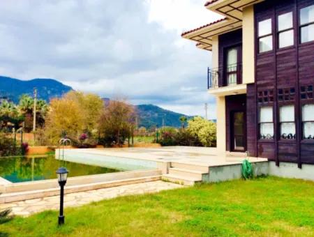 Luxury Villa  For Sale In Dalyan Gülpinar(Dv02)