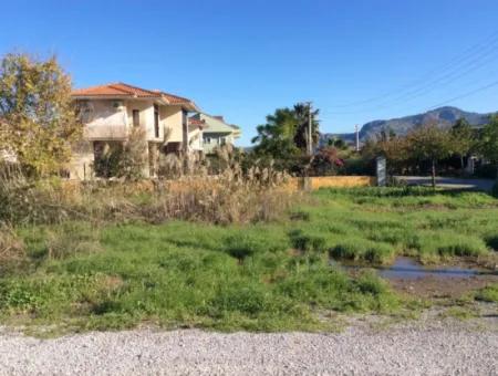 Land With Villa Zoning For Sale In Dalyan (Da03)