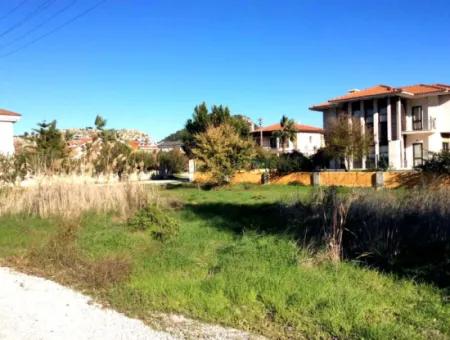 Land With Villa Zoning For Sale In Dalyan (Da03)