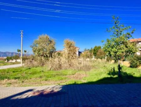 Land With Villa Zoning For Sale In Dalyan (Da03)