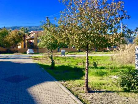 Land With Villa Zoning For Sale In Dalyan (Da03)