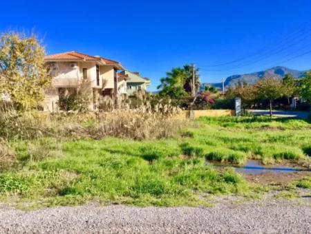 Land With Villa Zoning For Sale In Dalyan (Da03)