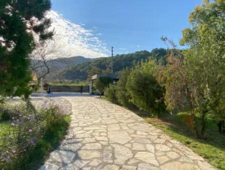 Villa For Sale In Horozlar Area In Dalyan, Close To The Canal (Dv01)