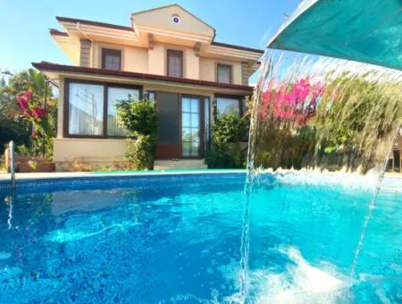 Villa For Sale In Dalyan 3+1 With Underfloor Heating And Pool (Dv23)