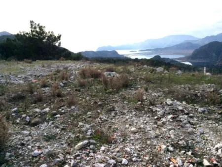 Dalyan Gökbelde Deniz,Göl Manzaralı 1300 M2 Satılık Tarla(Gba02)