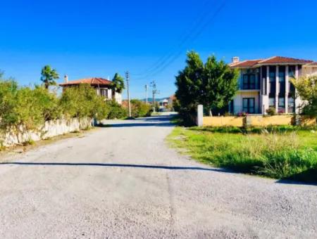 Dalyan' Da Satılık Villa İmarlı Arsa(Da03)