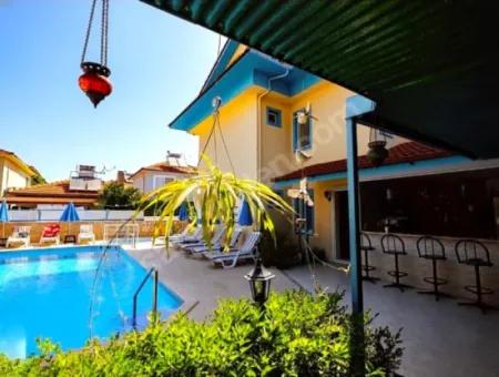 Dalyanda Satılık Otel & Kafe & Açık Havuz ,Yatırıma Uygun(Dt04)